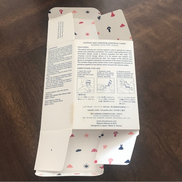 Shu Uemura Gold Eyelash Curler - Maison Kitsune Collab - Picture 7 of 9